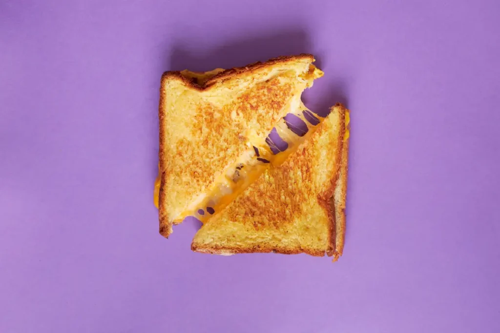  inside grilled cheese?