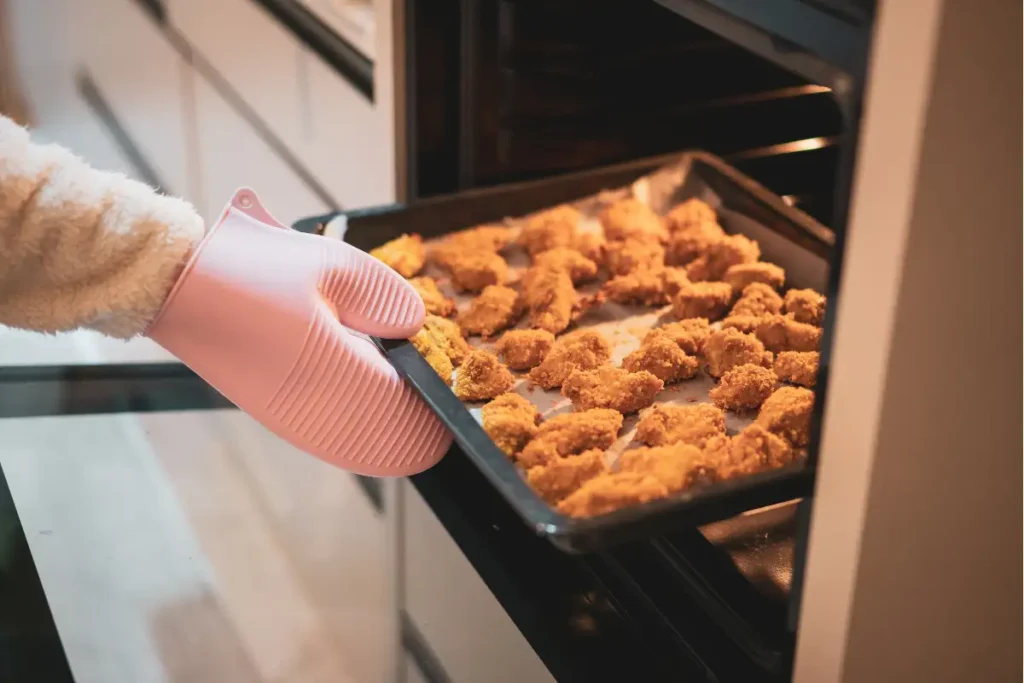 Chicken Nuggets in a Pizza Oven