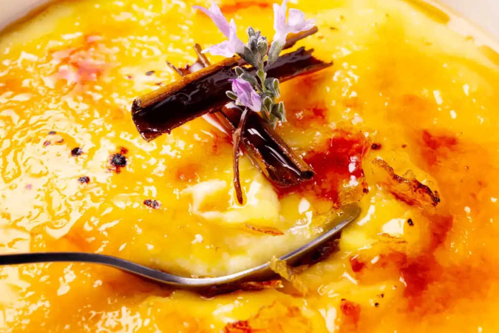 What is Crème Brûlée Topping Made Of